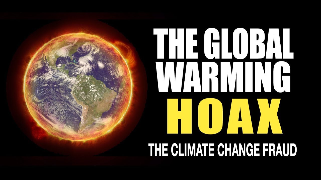 CLOBAL WARMING HOAX POSTER